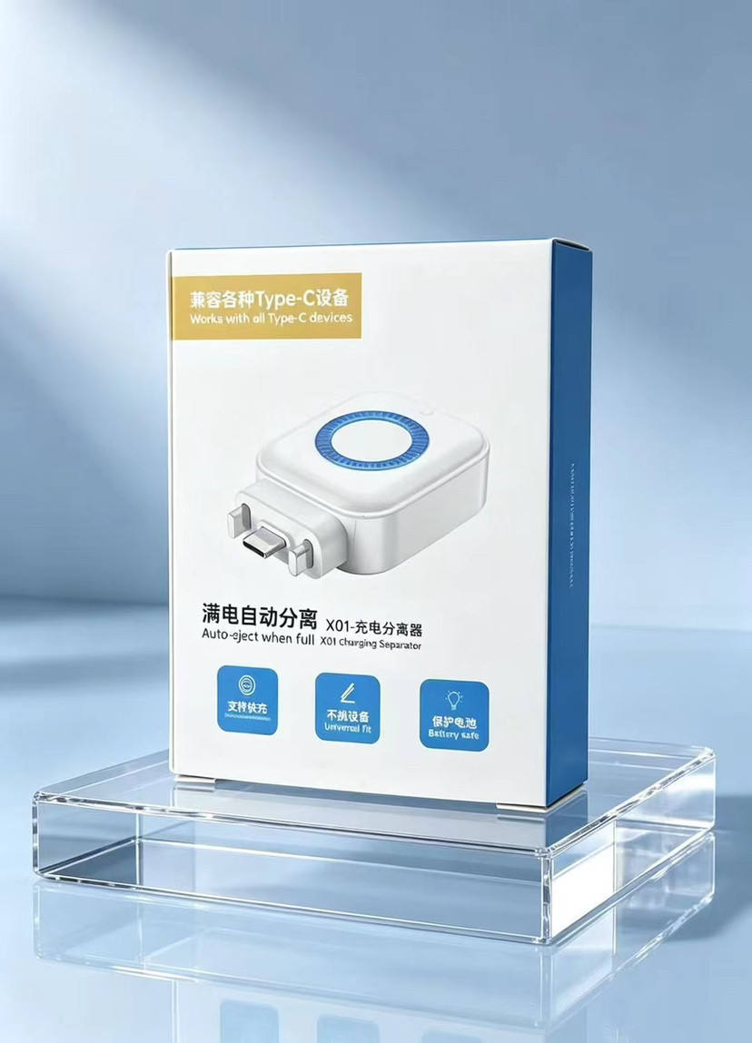Smart Charging Separator XC01 – 140W Type-C Auto Disconnect