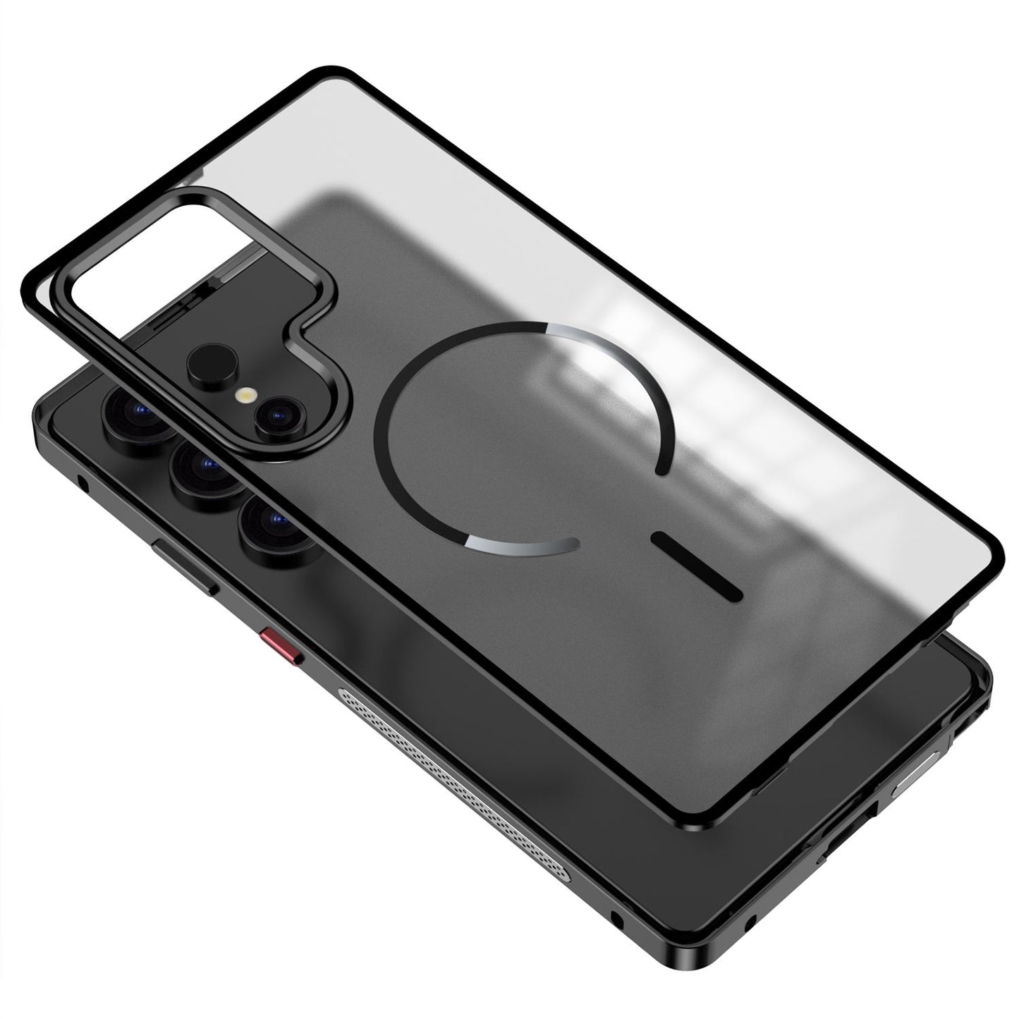 Premium Magnetic Metal Frame Case for Samsung Galaxy S23/S24/S25/S26 Series
