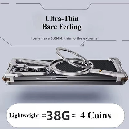 Hot Z Shape Aluminum Magnetic Case for Samsung S24 S25 S26 Ultra | Anamika Mart
