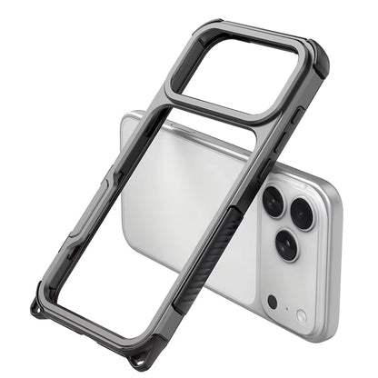 iPhone 17 Pro Max Luxury Aluminum Alloy Magnetic Case | Shockproof Cover | Anamika Mart