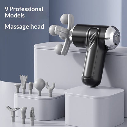 💪 LM-280 Fascia Gun – Five-Head Hit Massage | 6-Speed Rechargeable