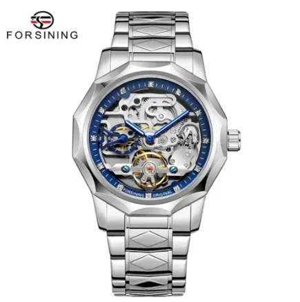 Forsining 199A Luxury Skeleton Automatic Mechanical Men's Watch