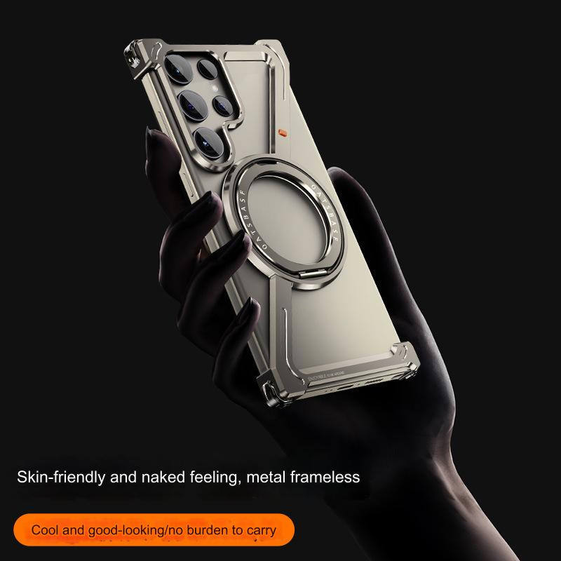 Hot Z Shape Aluminum Magnetic Case for Samsung S24 S25 S26 Ultra | Anamika Mart
