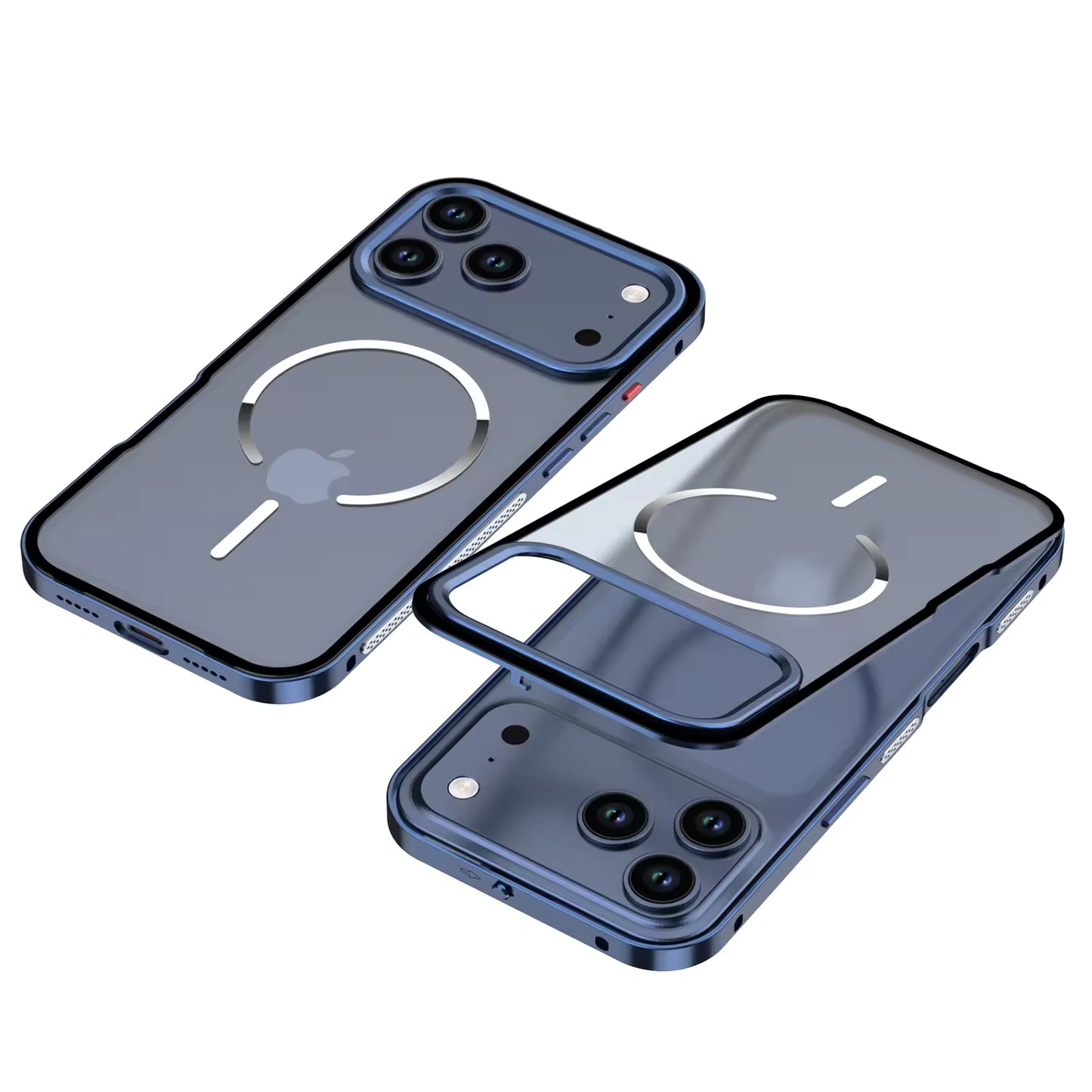 Premium Metal Bumper Frame Magnetic Case for iPhone 17 Series | Anamika Mart