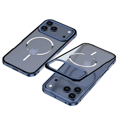 Premium Metal Bumper Frame Magnetic Case for iPhone 17 Series | Anamika Mart