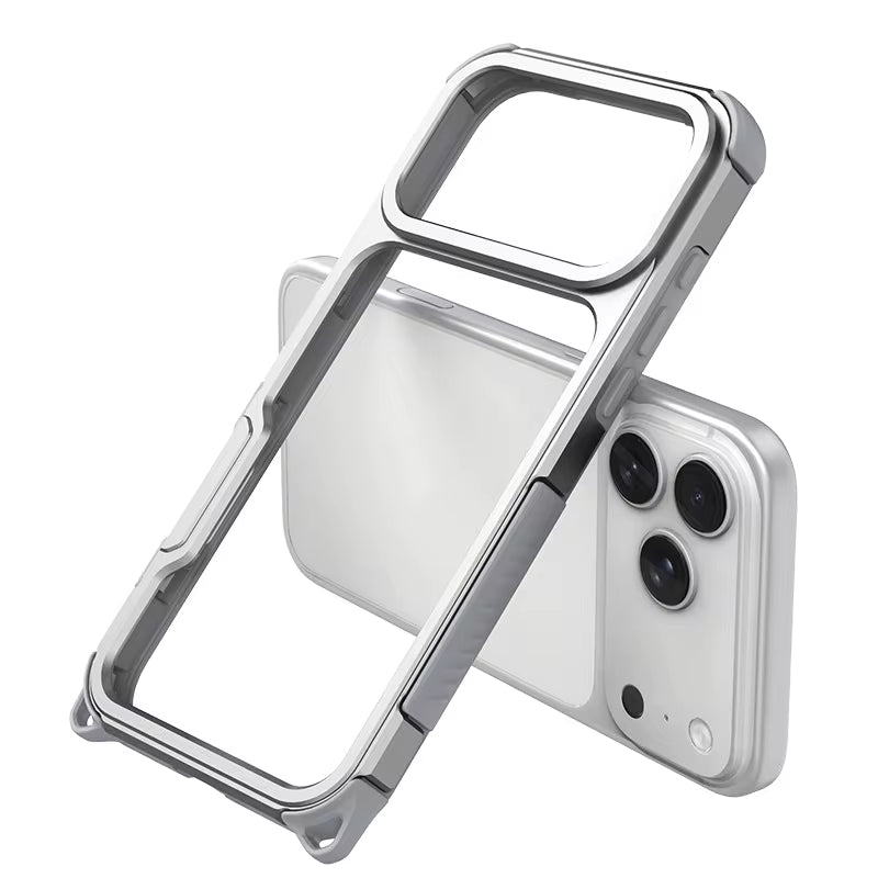 iPhone 17 Pro Max Luxury Aluminum Alloy Magnetic Case | Shockproof Cover | Anamika Mart