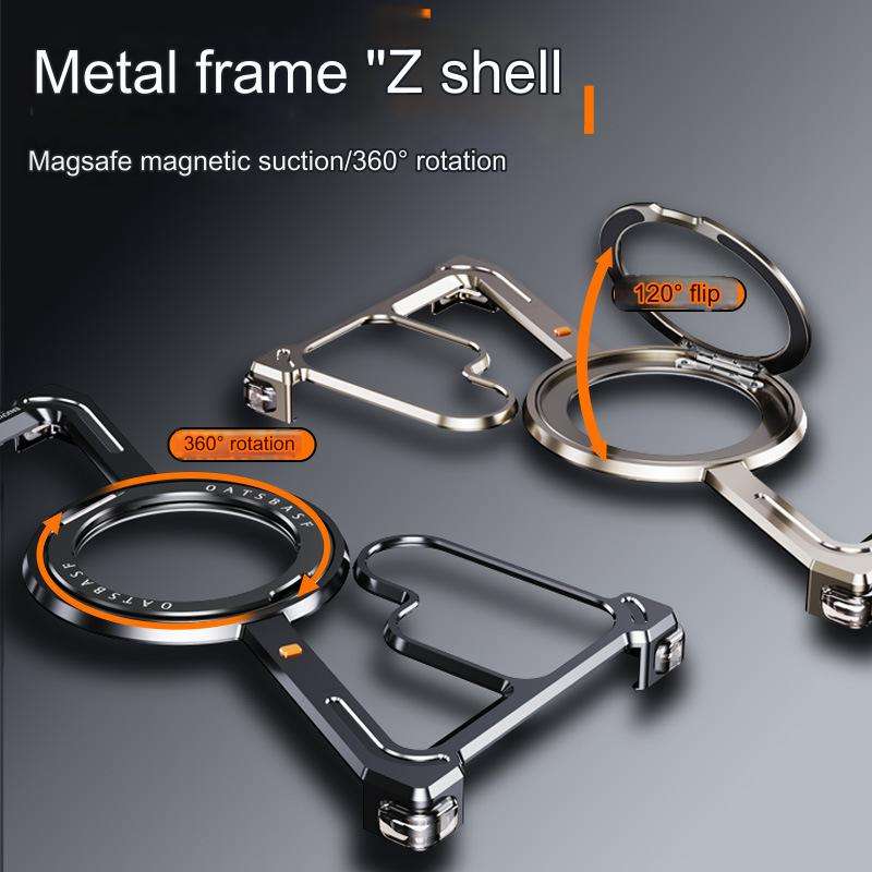 Hot Z Shape Aluminum Magnetic Case for Samsung S24 S25 S26 Ultra | Anamika Mart