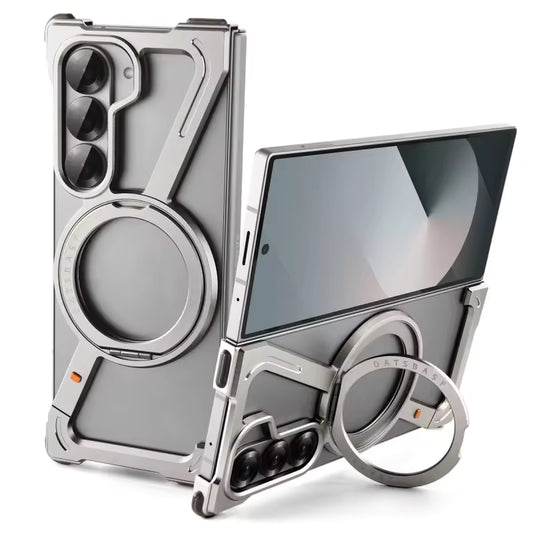 Hot Z Shape Aluminum Magnetic Case for Samsung S24 S25 S26 Ultra | Anamika Mart
