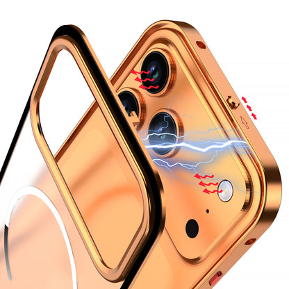 Premium Metal Bumper Frame Magnetic Case for iPhone 17 Series | Anamika Mart