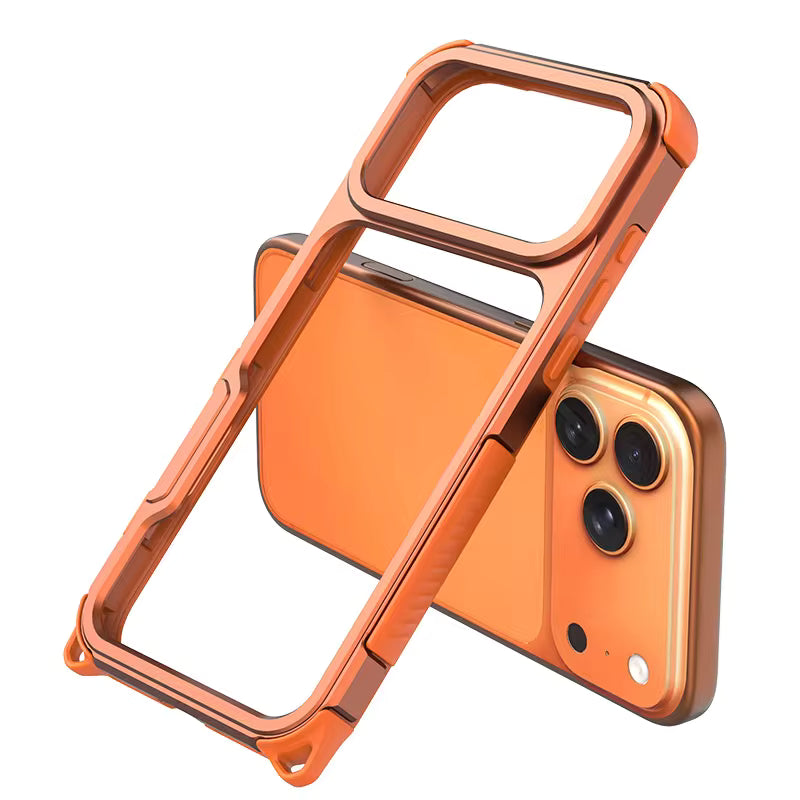 iPhone 17 Pro Max Luxury Aluminum Alloy Magnetic Case | Shockproof Cover | Anamika Mart