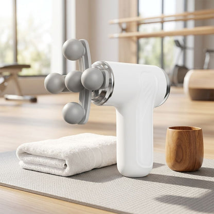 💪 LM-280 Fascia Gun – Five-Head Hit Massage | 6-Speed Rechargeable
