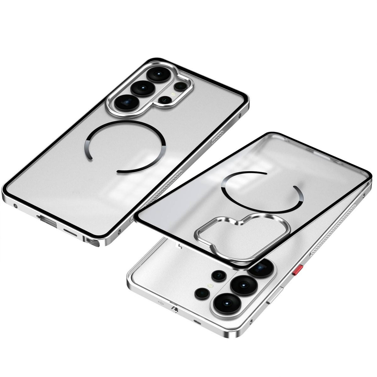 Premium Magnetic Metal Frame Case for Samsung Galaxy S23/S24/S25/S26 Series