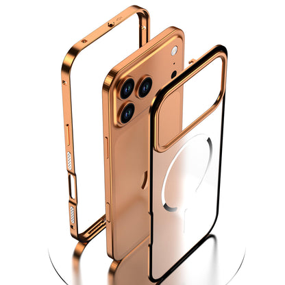 Premium Metal Bumper Frame Magnetic Case for iPhone 17 Series | Anamika Mart