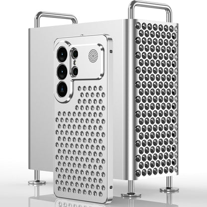 Luxury Aromatherapy Aluminum Metal Magnetic Case for Samsung Galaxy S23/S24/S25/S26 Series