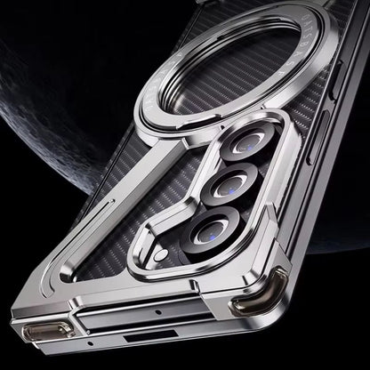 Hot Z Shape Aluminum Magnetic Case for Samsung S24 S25 S26 Ultra | Anamika Mart