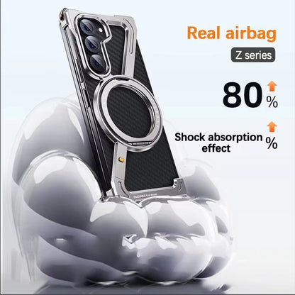 Hot Z Shape Aluminum Magnetic Case for Samsung S24 S25 S26 Ultra | Anamika Mart