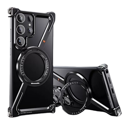 Hot Z Shape Aluminum Magnetic Case for Samsung S24 S25 S26 Ultra | Anamika Mart