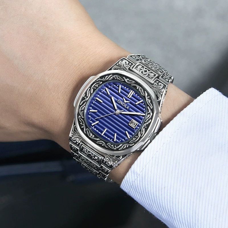 ONOLA 3808 Fashion Luxury Arabic Retro Quartz Men's Watch