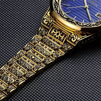 ONOLA 3808 Fashion Luxury Arabic Retro Quartz Men's Watch