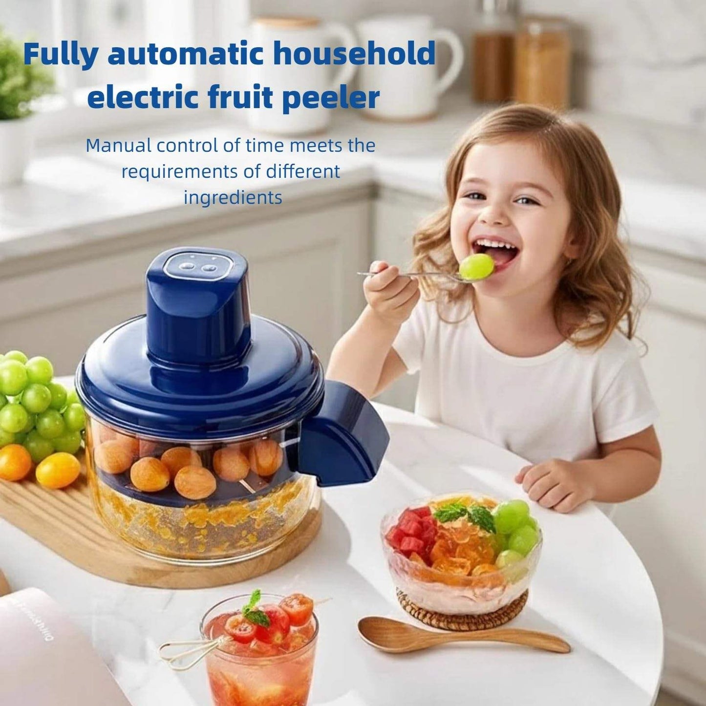 Rechargeable Automatic Fruit & Vegetable Peeler | Smart Electric Kitchen Peeler | Anamika Mart