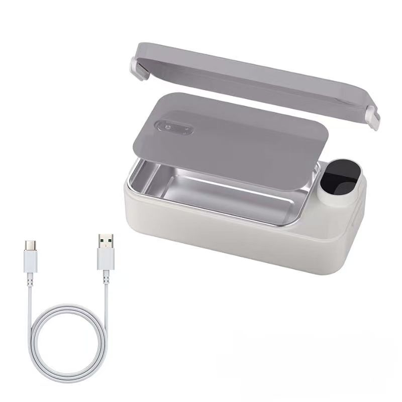 Rechargeable Water-Free Electric Lunch Box | 1L USB Food Warmer