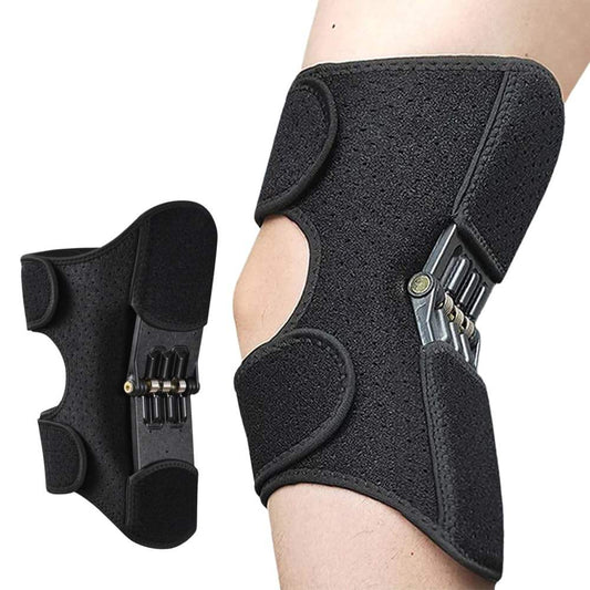 2026 Knee Assistive Device Breathable Nylon Upgraded Knee Protection Spring Booster Brace for Joint Pain Relief Walk Support