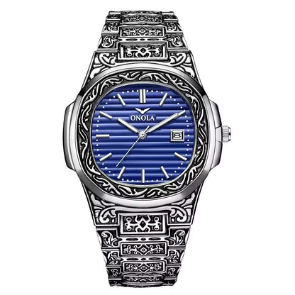ONOLA 3808 Fashion Luxury Arabic Retro Quartz Men's Watch